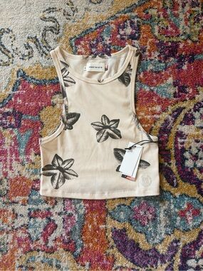 NWT Honor The Gift Ribbed Crop Tank Top